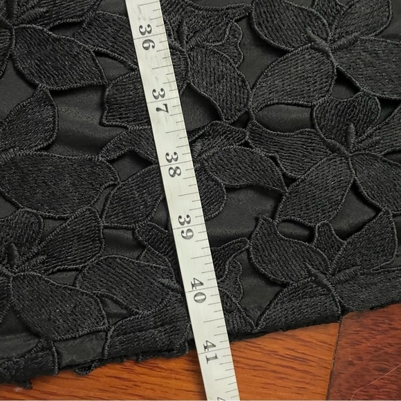 J Crew Sleeveless Sweetheart Midi Dress Black Lace Women's Sz 2 Style AC50 B22 - Picture 16 of 16